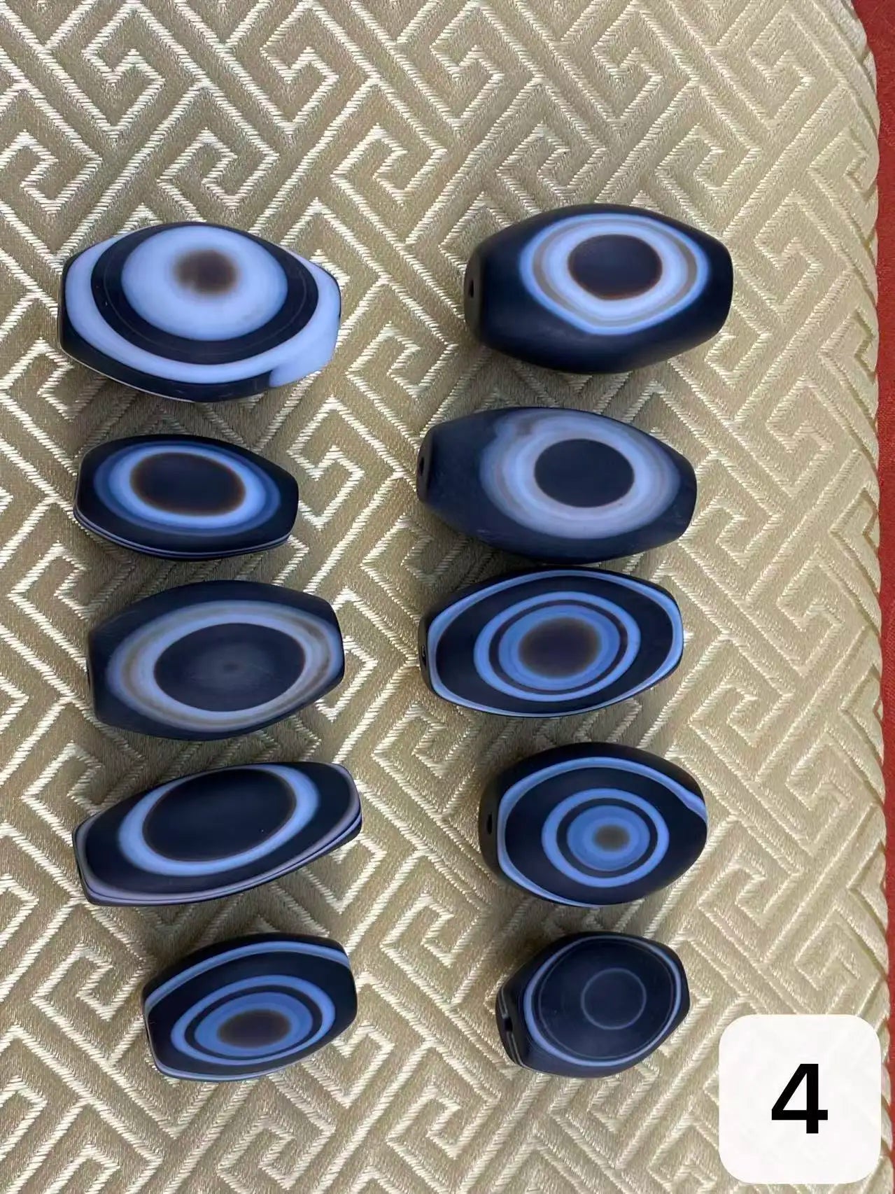 Tibetan Eye Agate Beads-ToShay.org