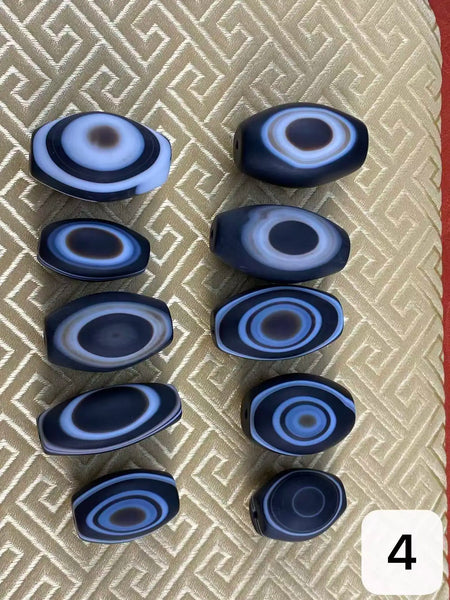 Tibetan Eye Agate Beads-ToShay.org