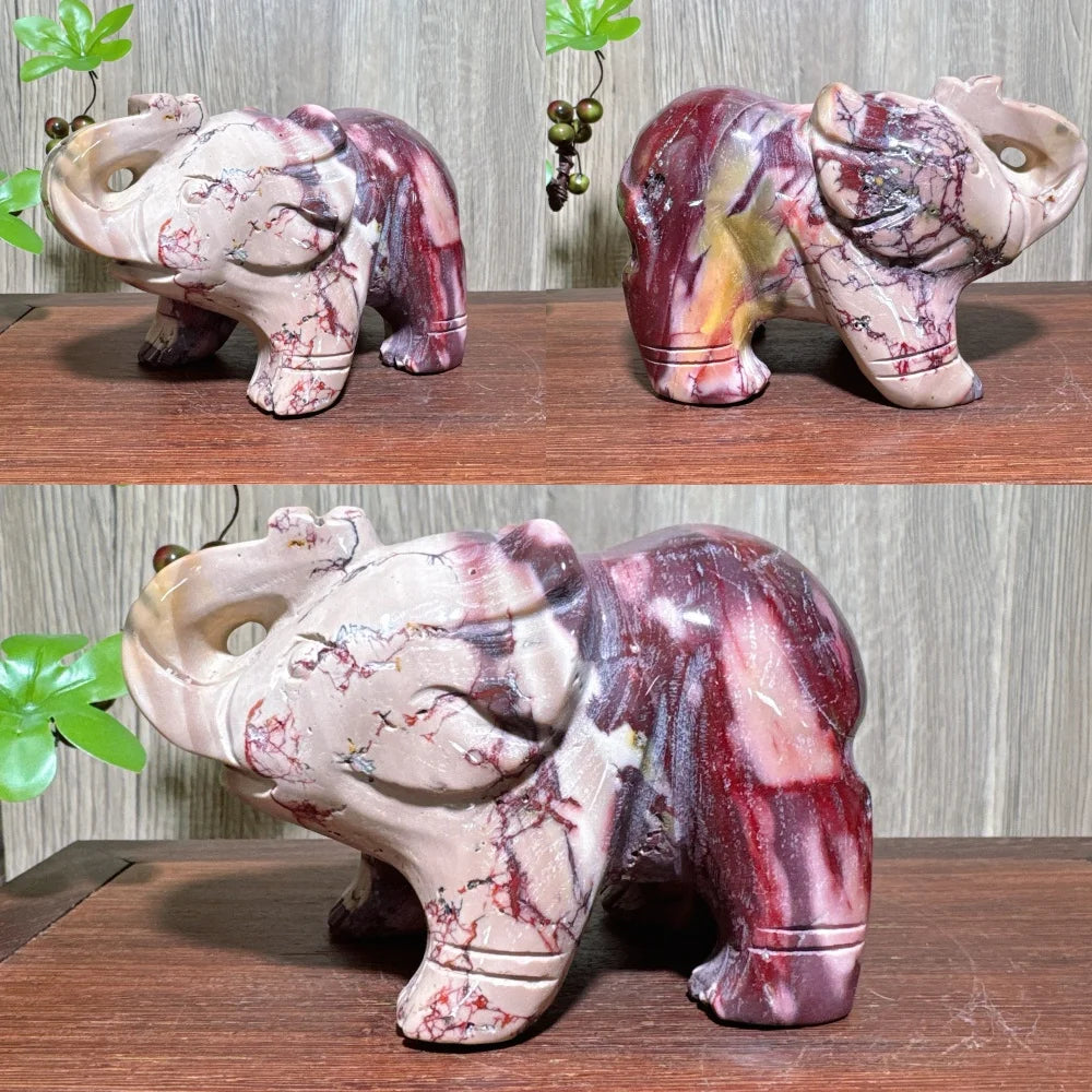 Purple Mookaite Elephant-ToShay.org