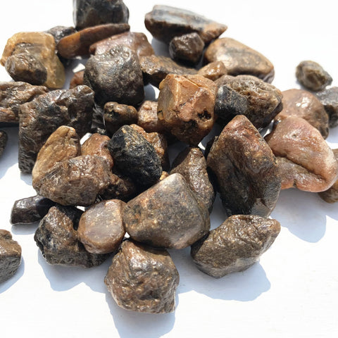 Brown Corundum Tumbled Stones-ToShay.org