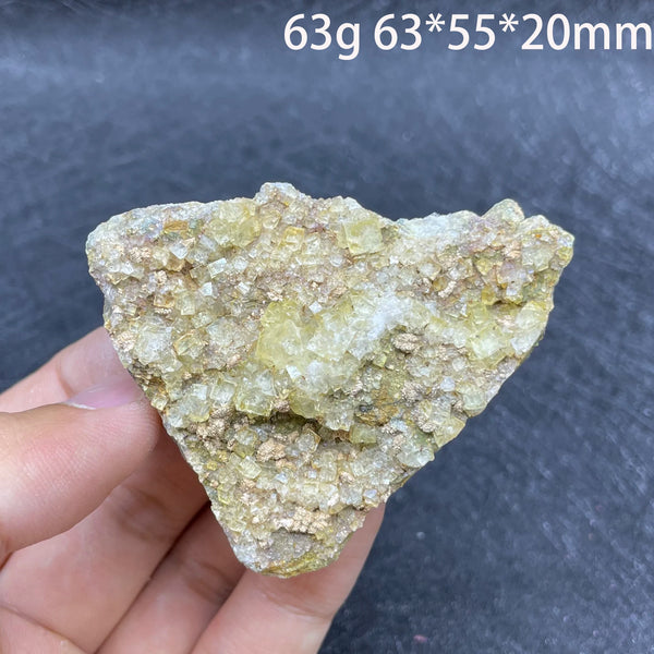 Yellow Fluorite Crystal-ToShay.org