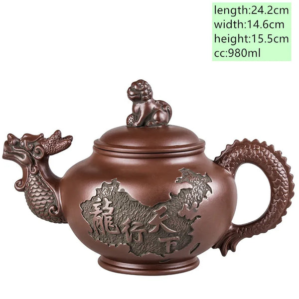 Dragon Clay Teapots-ToShay.org