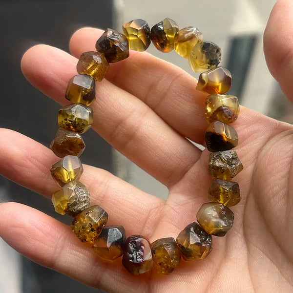 Yellow Amber Bracelet-ToShay.org