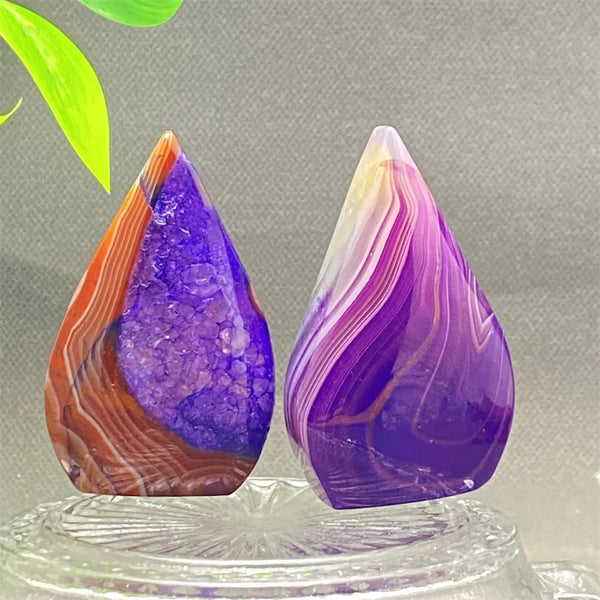 Purple Agate Flame-ToShay.org