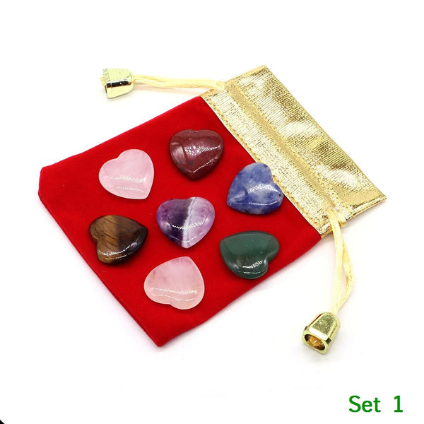 Mixed Crystal Heart Sets-ToShay.org