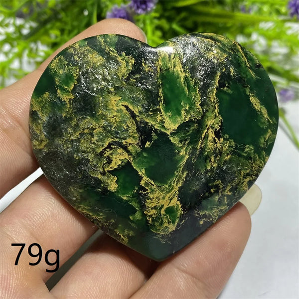 Green Emerald Stone Heart-ToShay.org