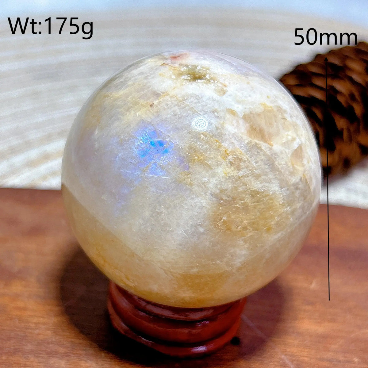 Blue Moonstone Ball-ToShay.org