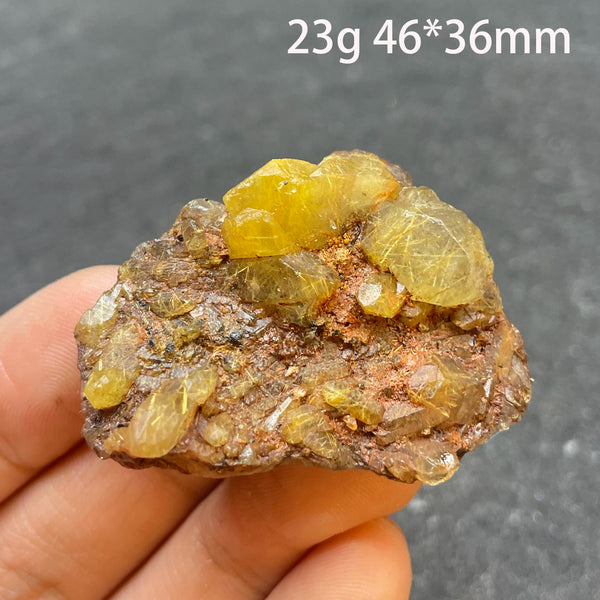 Gold Rutilated Quartz Crystal-ToShay.org
