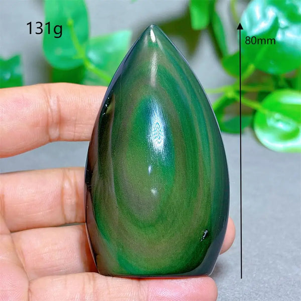 Rainbow Obsidian Torch-ToShay.org