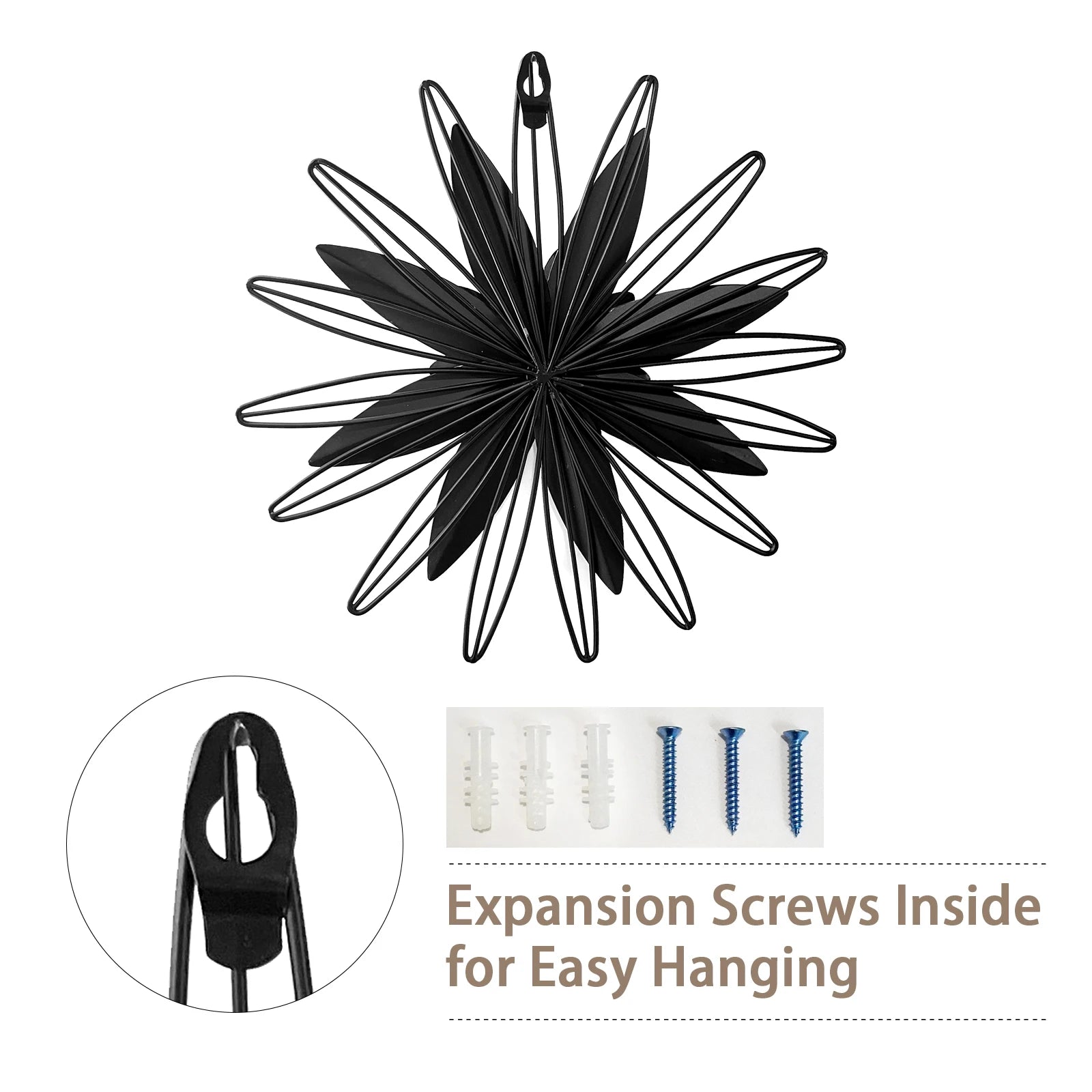 Iron Flower Wall Art-ToShay.org