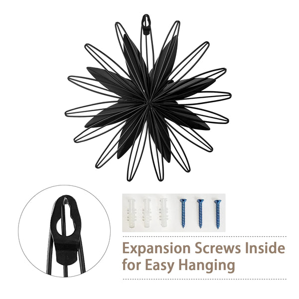 Iron Flower Wall Art-ToShay.org