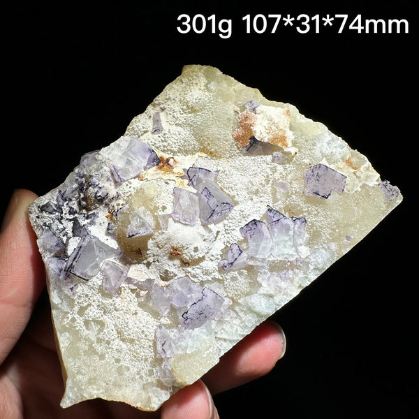 Purple Fluorite Crystal-ToShay.org
