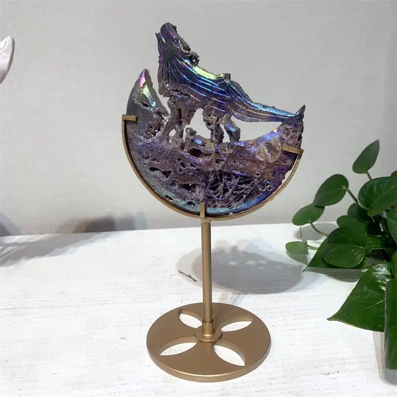Purple Sphalerite Wolf-ToShay.org