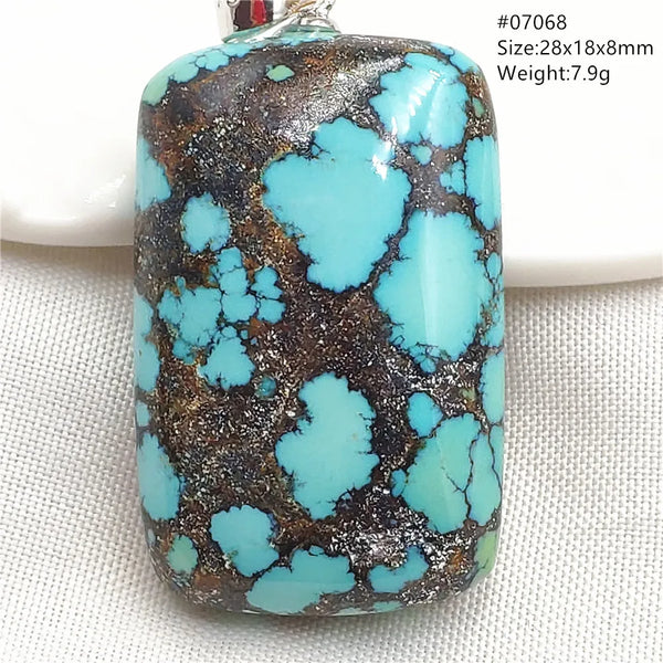 Blue Turquoise Pendant-ToShay.org