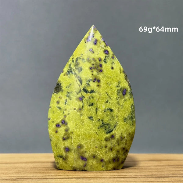 Green Atlantasite Flame-ToShay.org