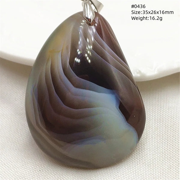 Black Red Agate Pendant-ToShay.org