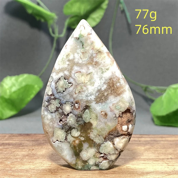 Green Cherry Blossom Agate-ToShay.org