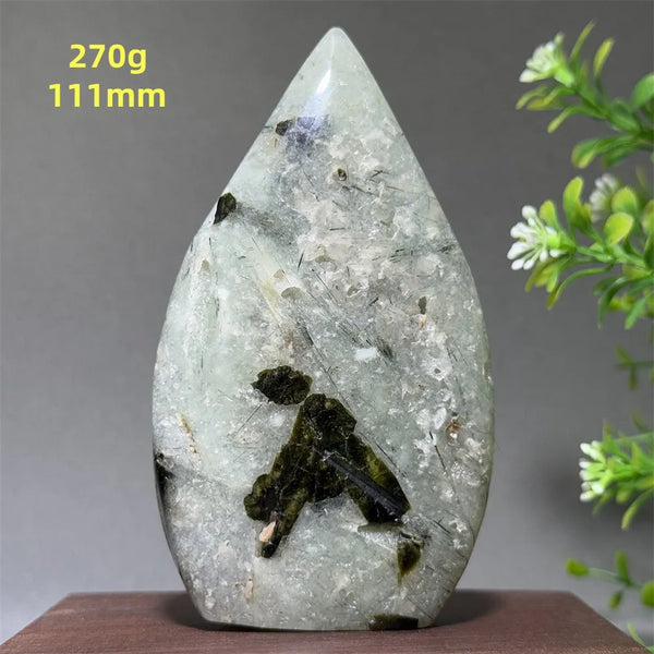 Green Grape Agate Torch-ToShay.org