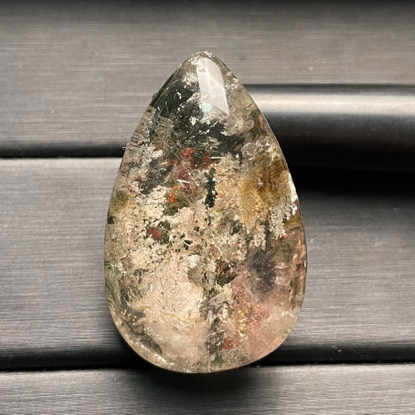 Green Phantom Crystal Pendant-ToShay.org