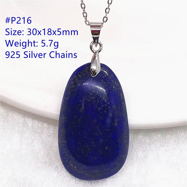 Blue Lapis Lazuli Pendant-ToShay.org