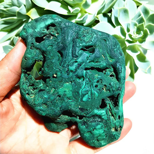 Green Malachite Crystal-ToShay.org