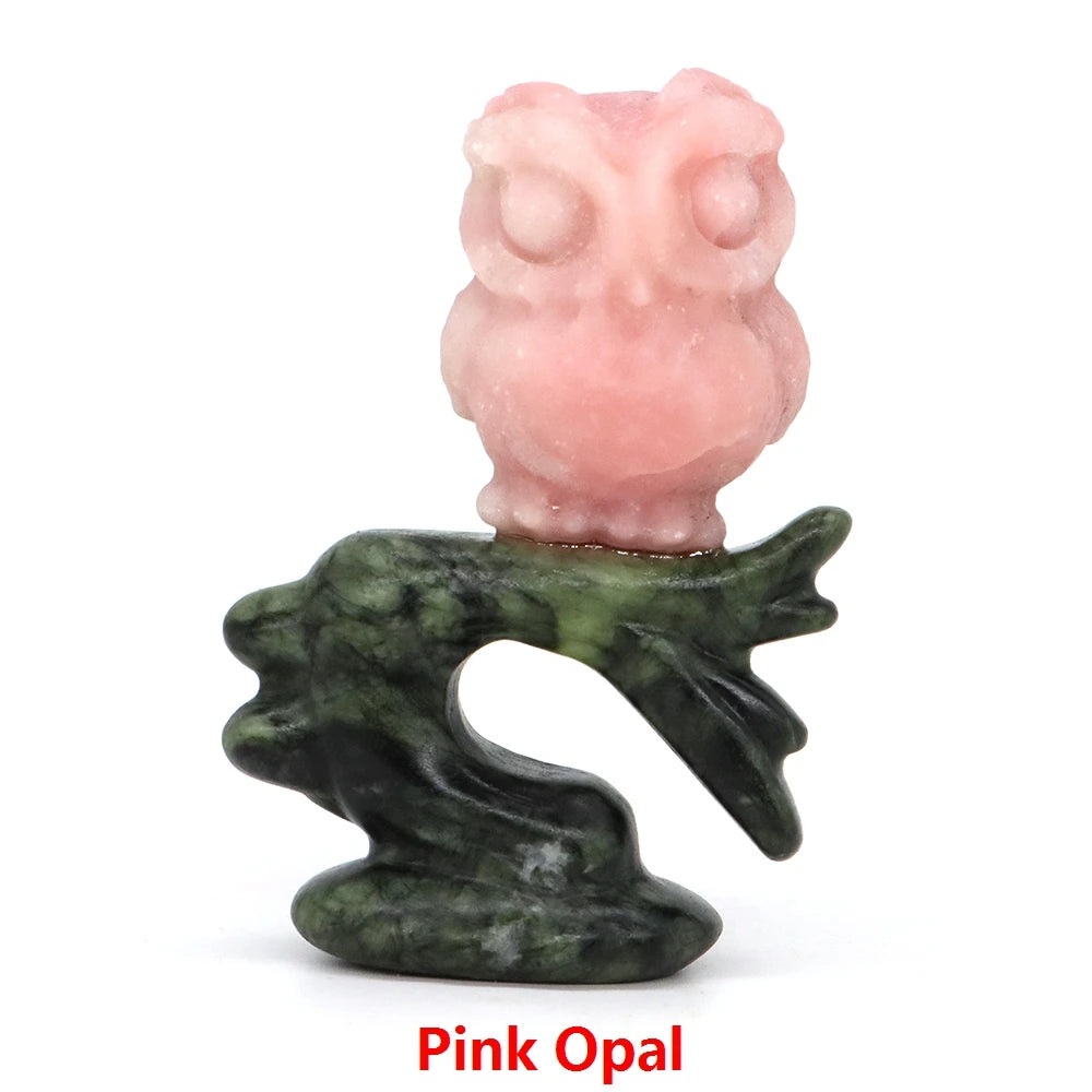 Mixed Crystal Owl Branch-ToShay.org