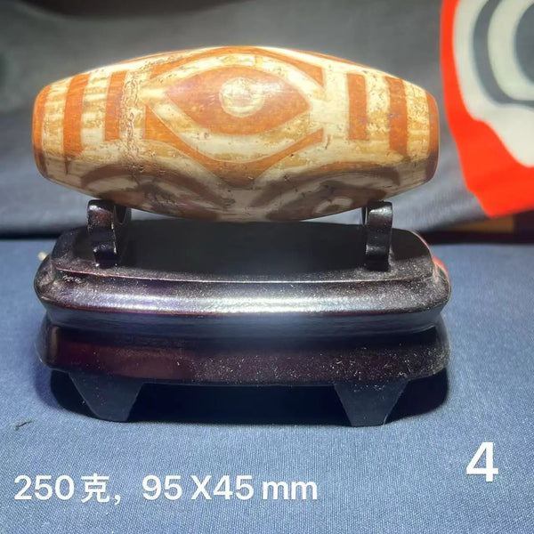Tibetan Eye Agate Dzi Bead-ToShay.org