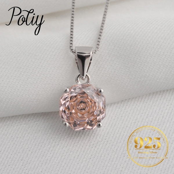 Pink Rose Pendant-ToShay.org