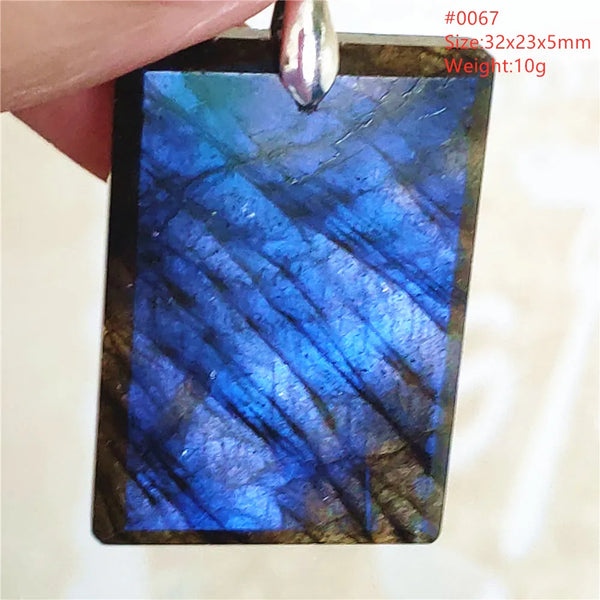 Blue Light Labradorite Pendant-ToShay.org
