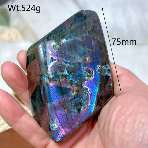Blue Purple Labradorite Stone-ToShay.org
