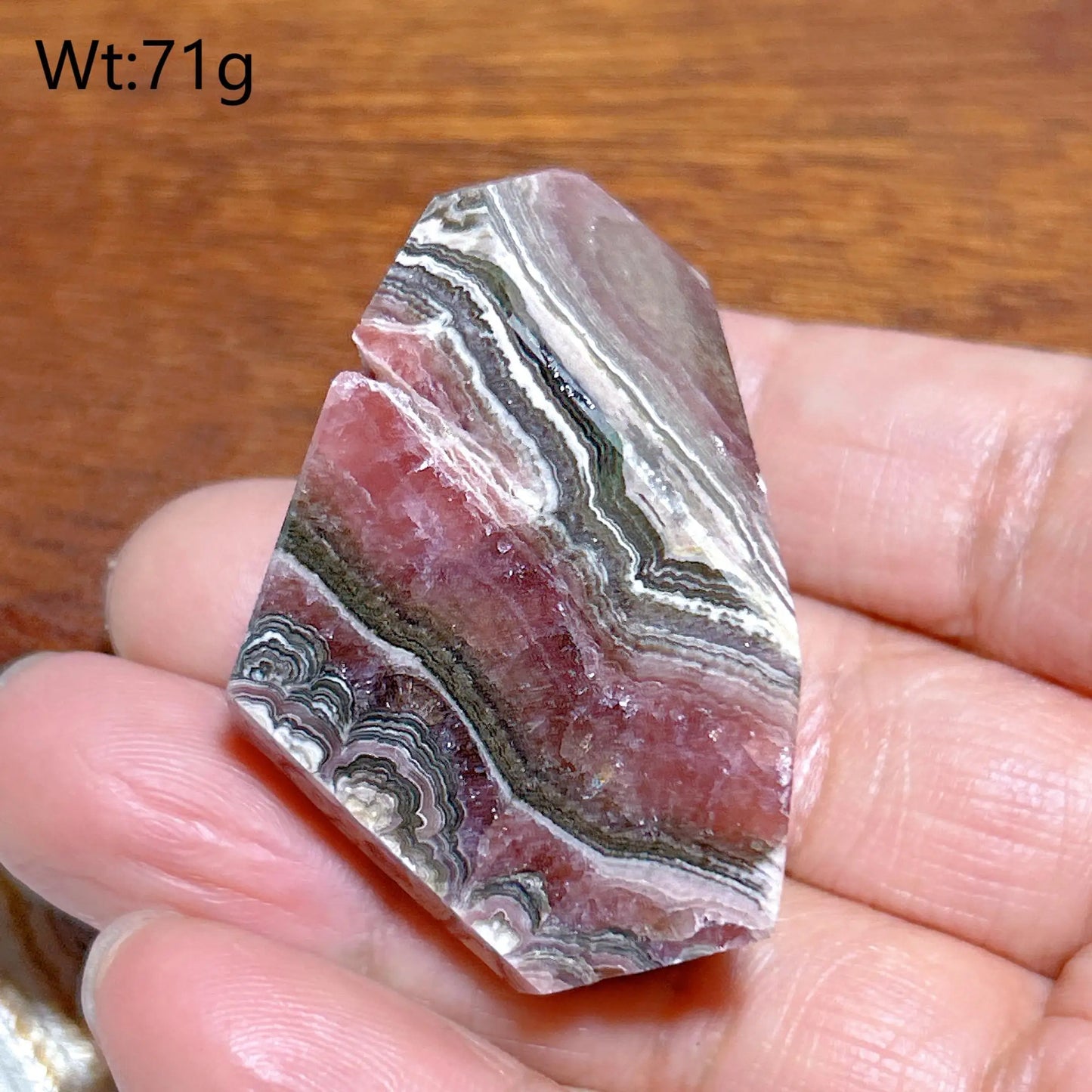 Pink Rhodochrosite Gemstones-ToShay.org
