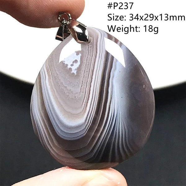 Black Lace Agate Pendant-ToShay.org