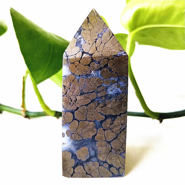 Green Agate Wand Point-ToShay.org