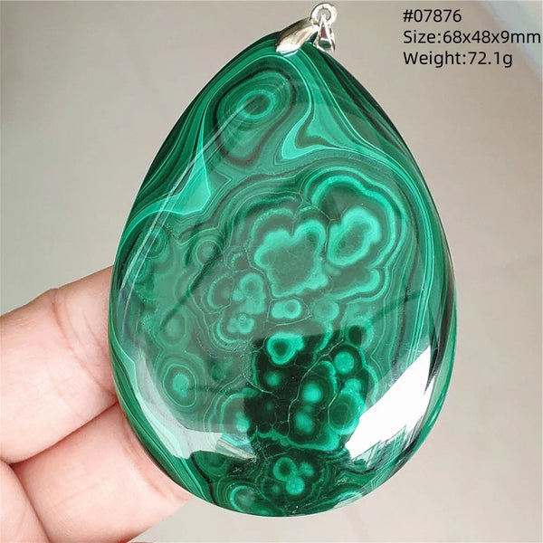 Green Malachite Pendant-ToShay.org