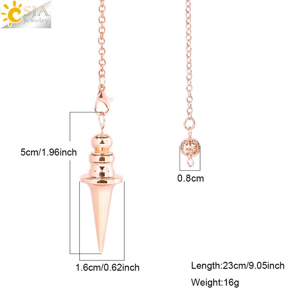 Copper Dowsing Pendulum-ToShay.org
