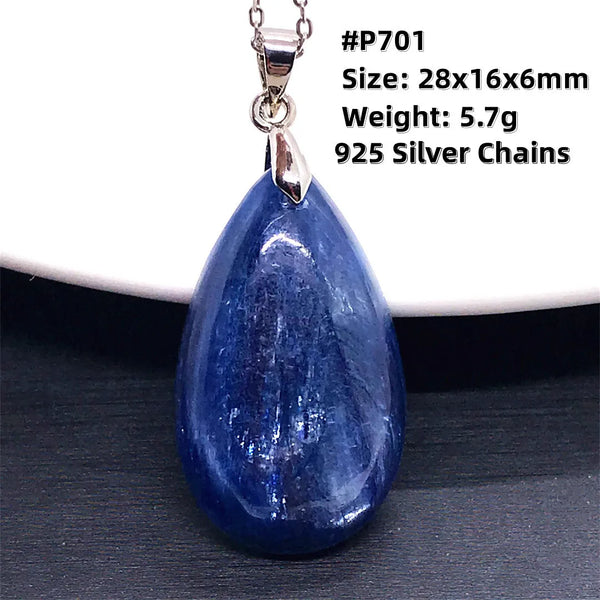 Blue Kyanite Pendant-ToShay.org