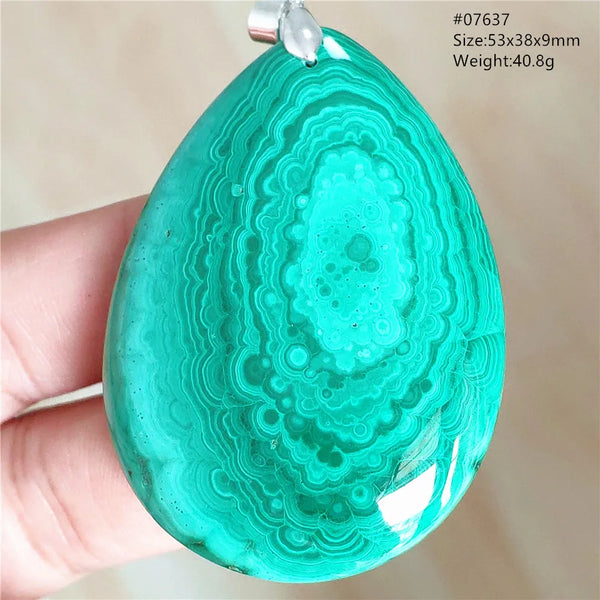 Green Malachite Pendant-ToShay.org