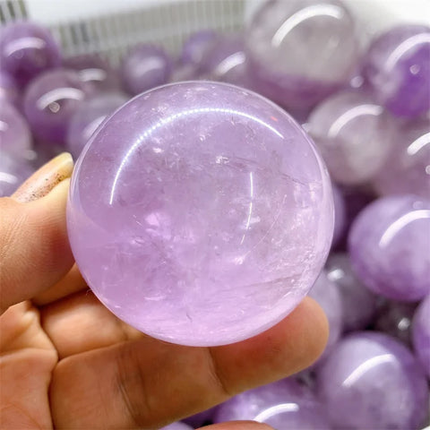 Purple Amethyst Crystal Ball-ToShay.org