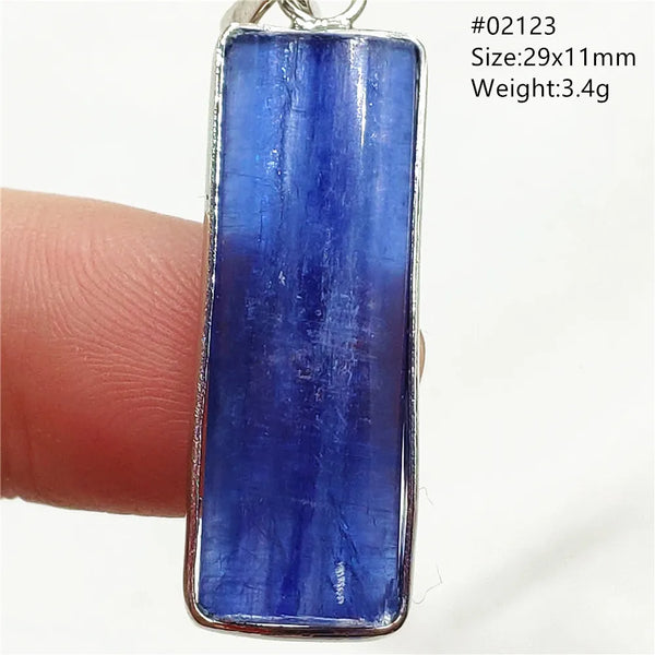 Blue Kyanite Cat Eye Pendant-ToShay.org