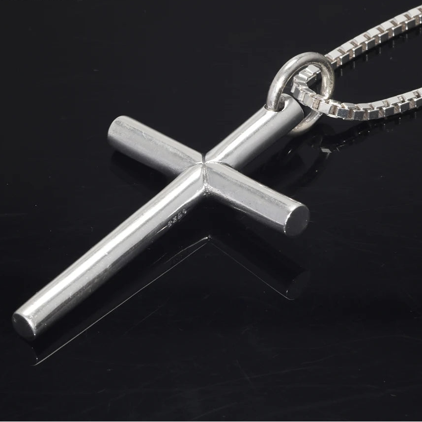 Silver Cross Pendant-ToShay.org