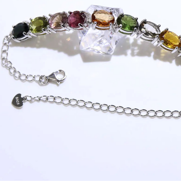 Mixed Tourmaline Bracelet-ToShay.org
