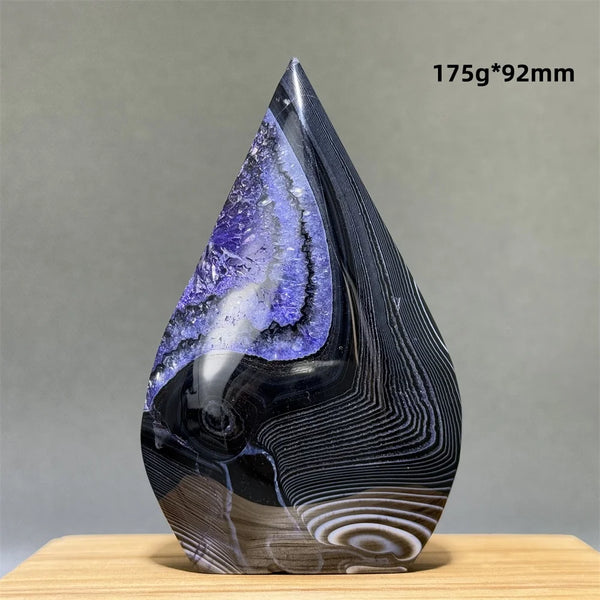 Purple Agate Flame-ToShay.org