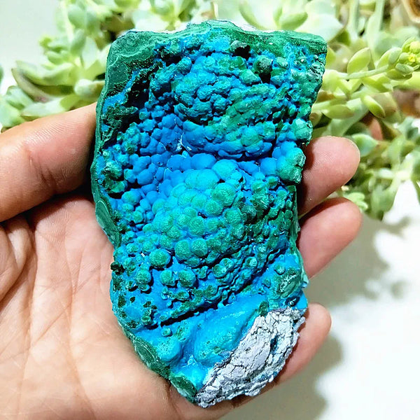 Blue Chrysocolla Crystal-ToShay.org