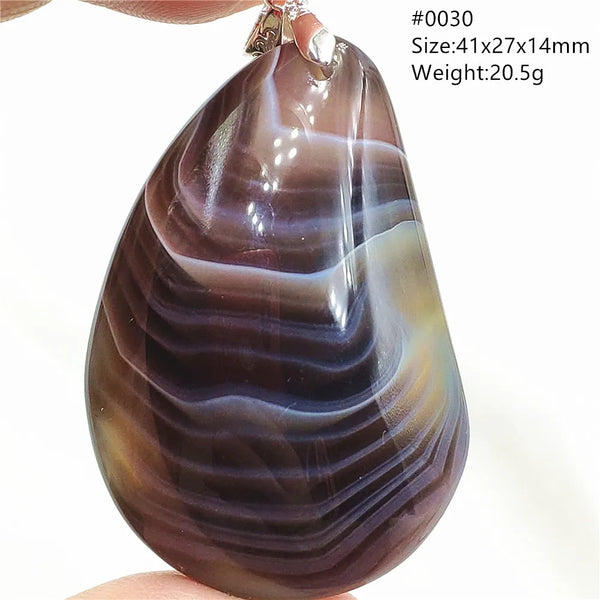 Black Agate Pendant-ToShay.org