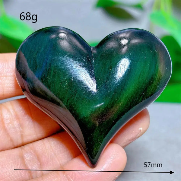 Rainbow Obsidian Heart-ToShay.org