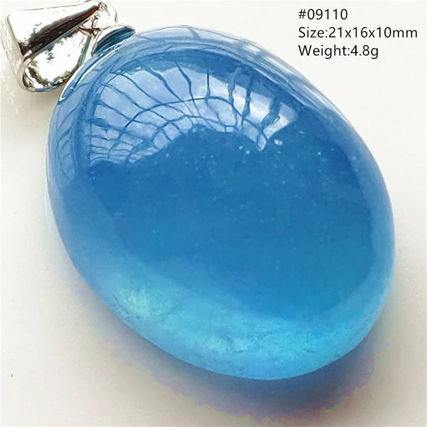 Blue Aquamarine Pendant-ToShay.org