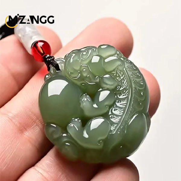 Green Jade Pixiu-ToShay.org
