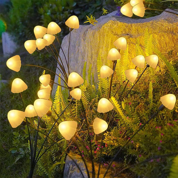 Mushroom Solar Lawn Light-ToShay.org