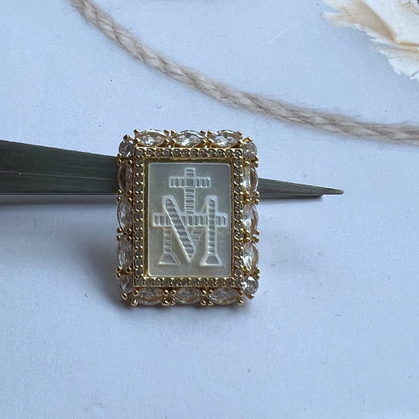 White Pearl Shell Pendant-ToShay.org