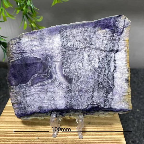 Purple Malachite Slab Slice-ToShay.org